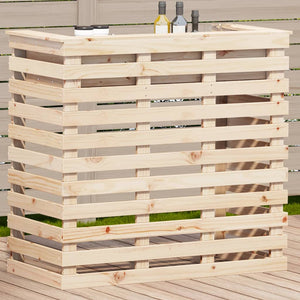 Gartenbar aus Kiefernholz