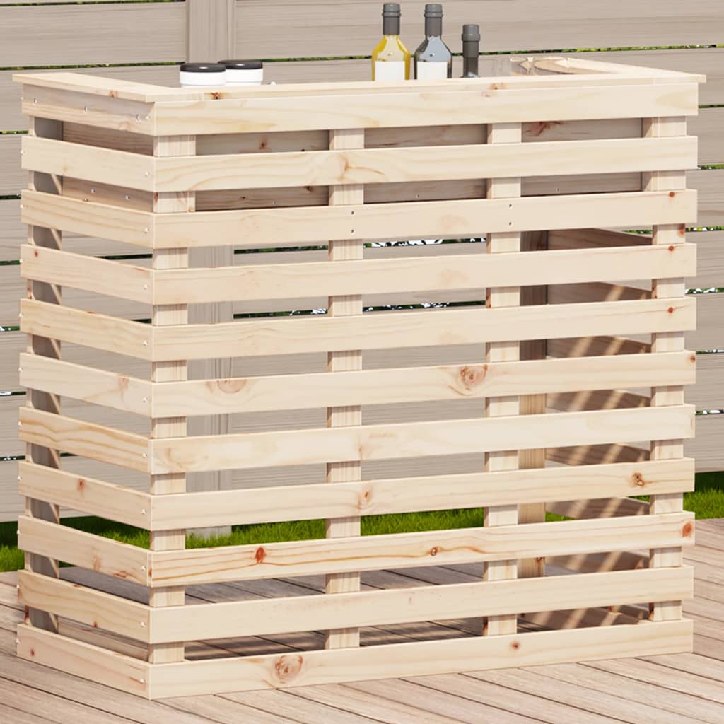 Gartenbar aus Kiefernholz