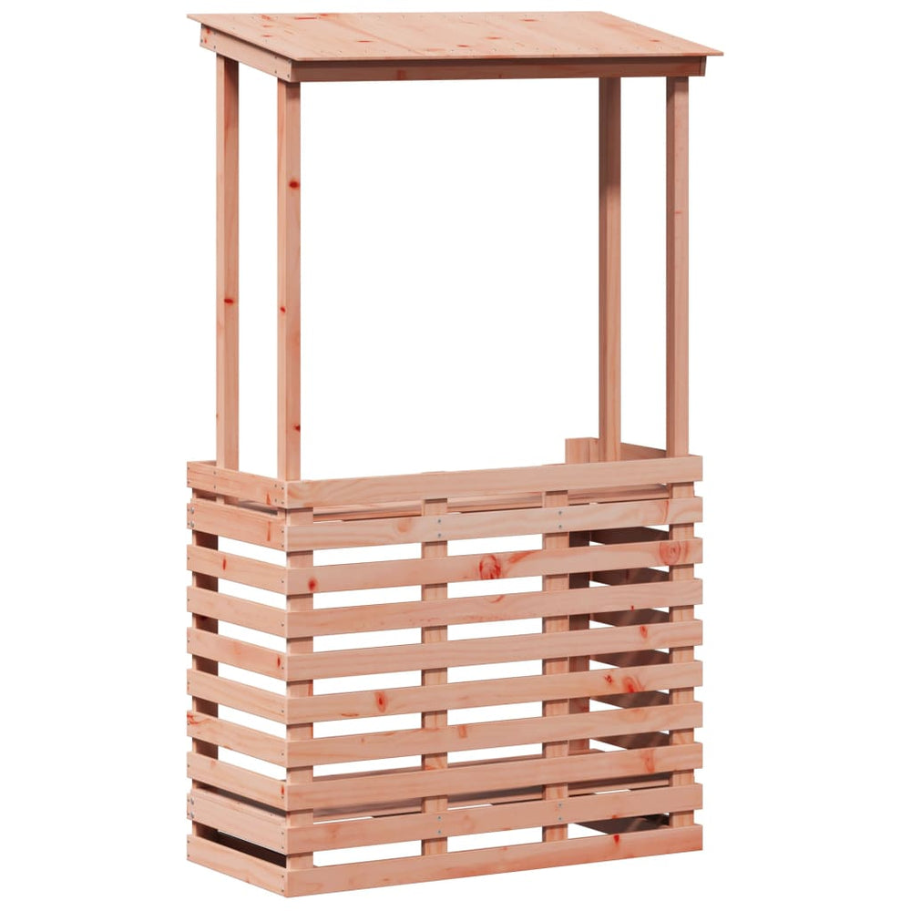 Gartenbar mit Dach aus Kiefernholz