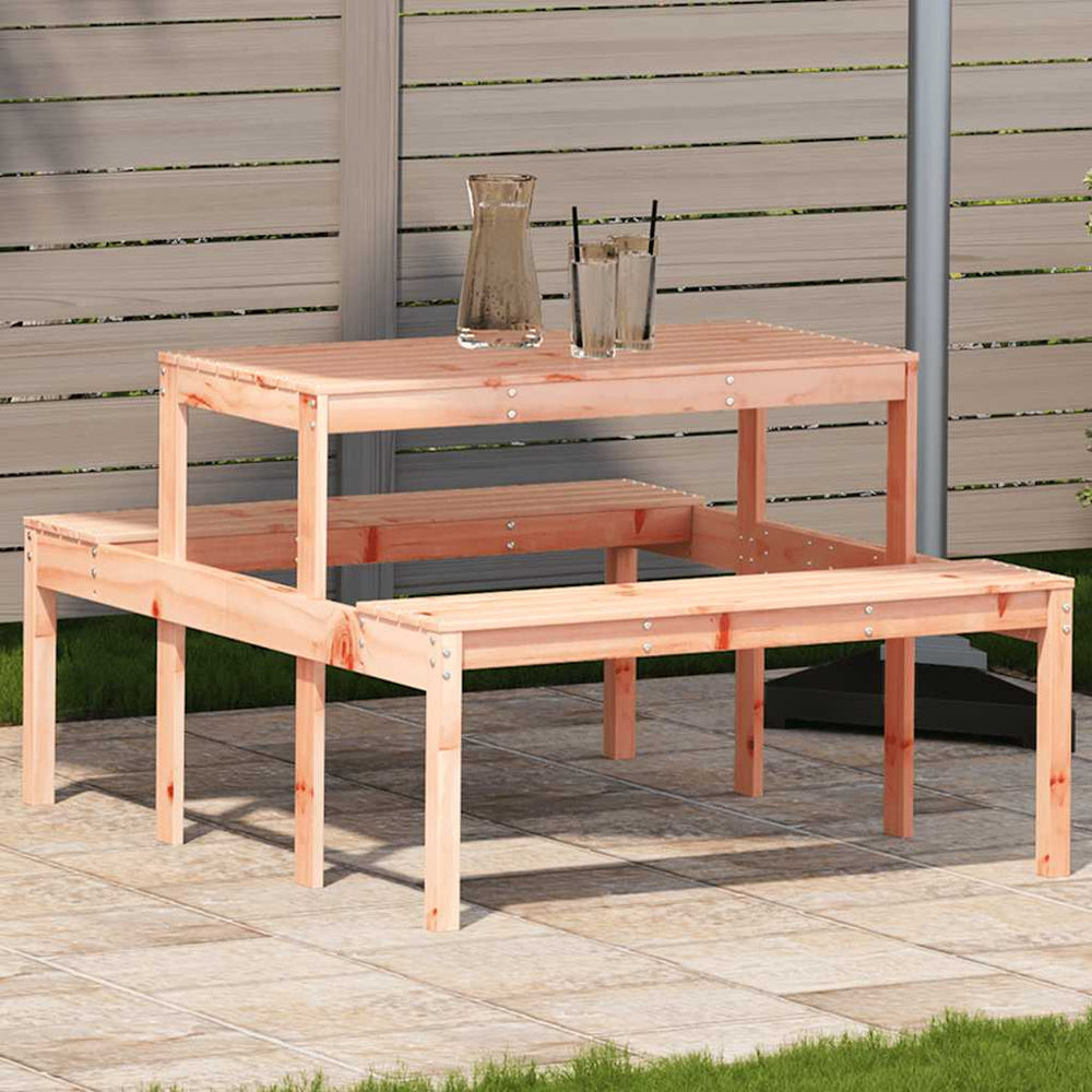 Picknicktisch Douglasie Massivholz 110x134 cm