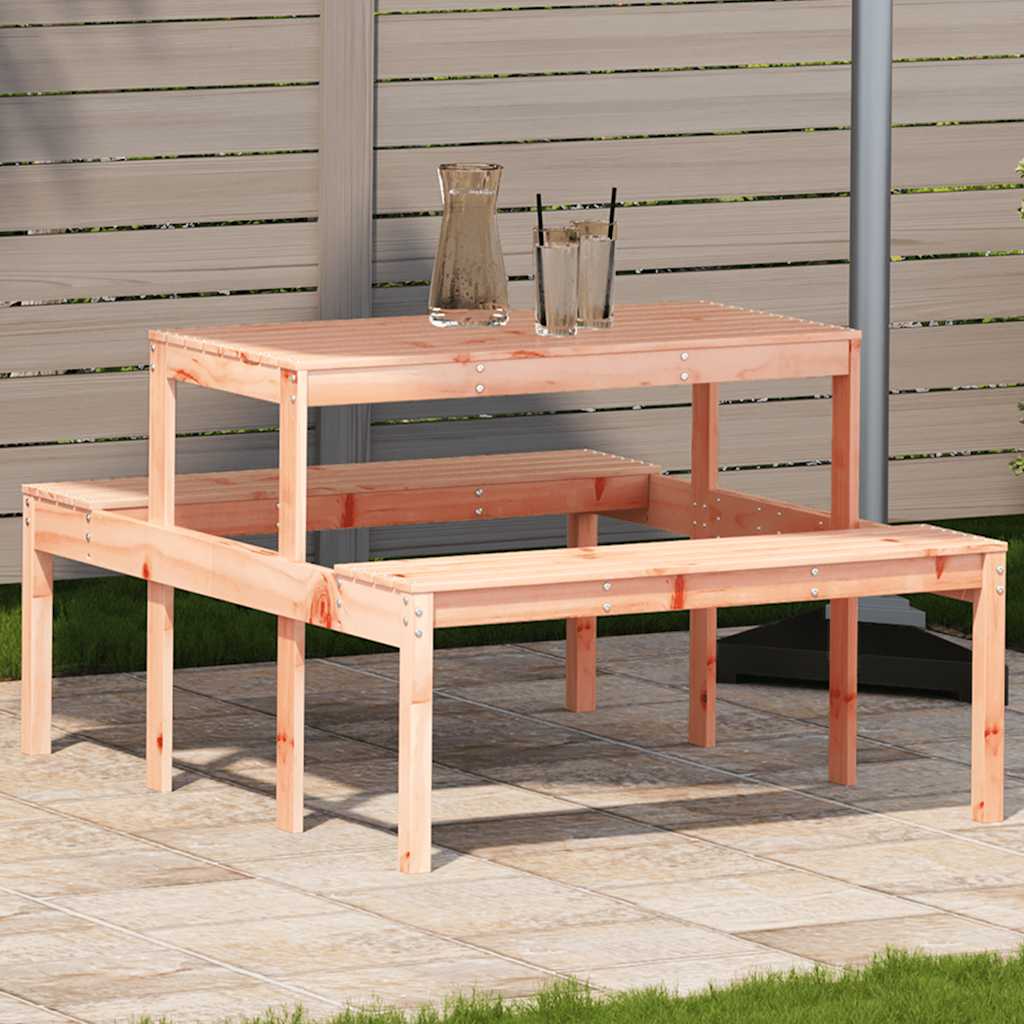 Picknicktisch Douglasie Massivholz 110x134 cm