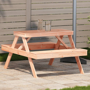 Picknicktisch Douglasie Massivholz 105x134 cm