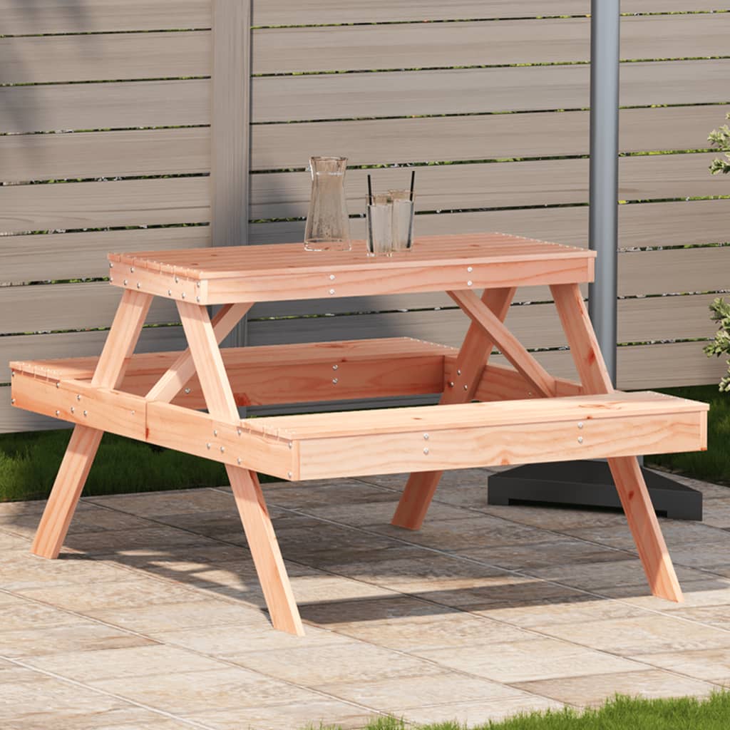 Picknicktisch Douglasie Massivholz 105x134 cm