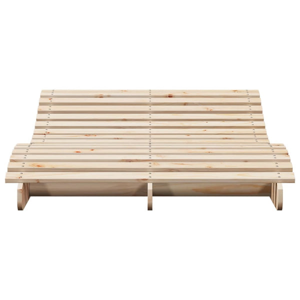Sonnenliege Kiefer Massivholz 205 cm