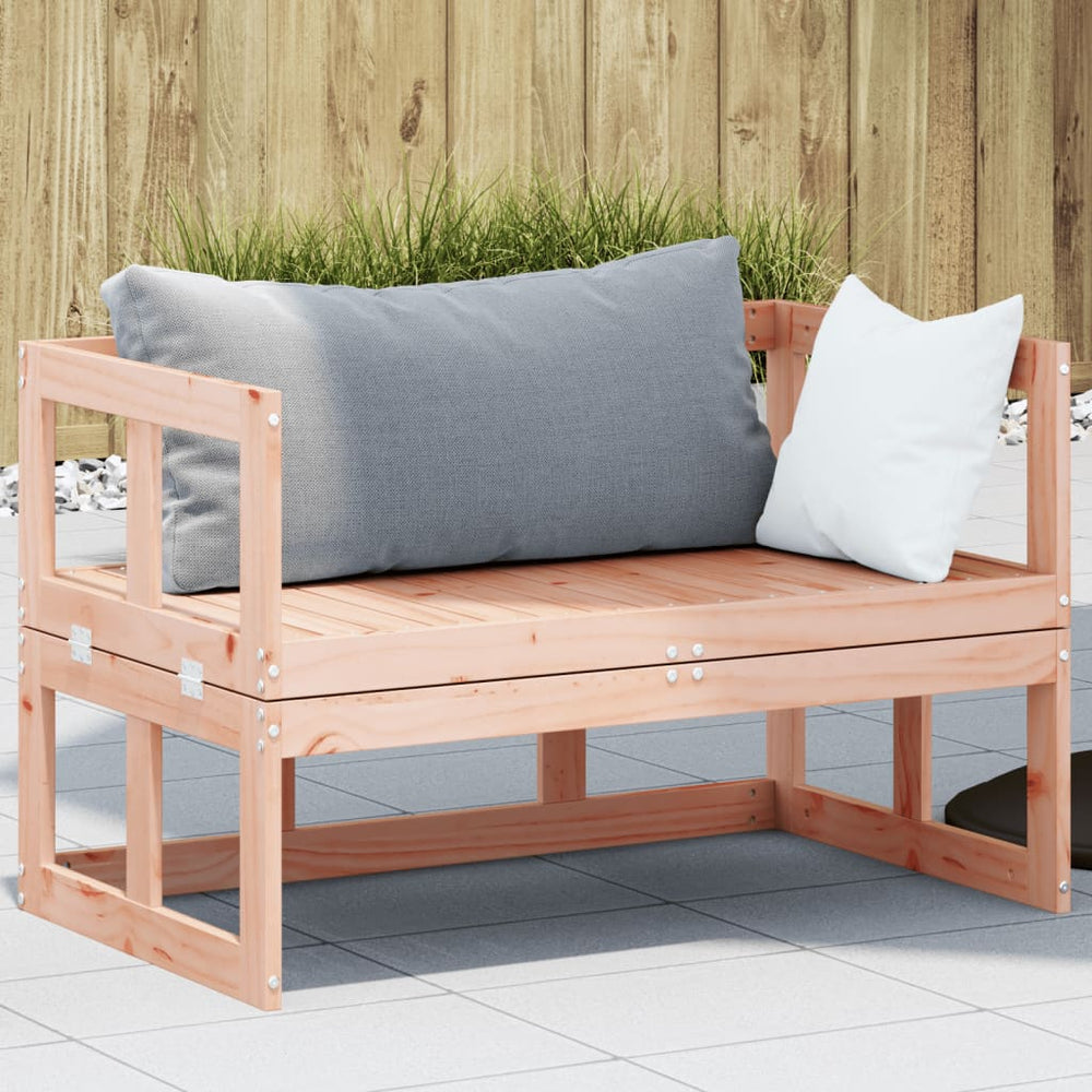 2-in-1 Gartensofa Douglasie Massivholz