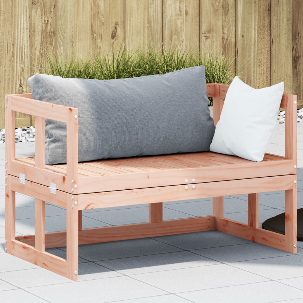 2-in-1 Gartensofa Douglasie Massivholz