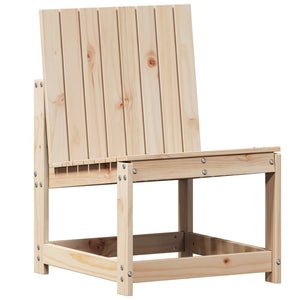 Gartenstuhl Kiefer Massivholz 50,5x55x77 cm