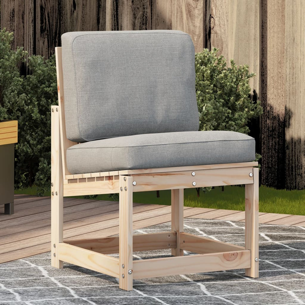 vidaXL Garden Chair 50.5x55x77 cm Solid Pine Wood