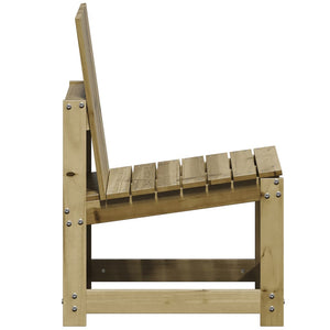 Gartenstuhl Kiefernholz Imprägniert 50,5x55x77 cm