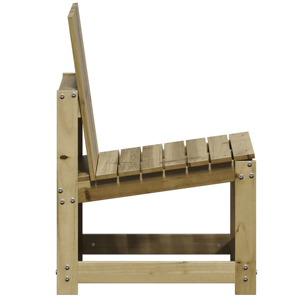Gartenstuhl Kiefernholz Imprägniert 50,5x55x77 cm