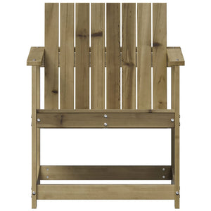 Gartenstuhl Kiefernholz Imprägniert 62x56x77 cm