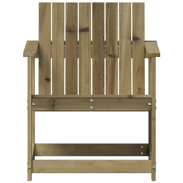 Gartenstuhl Kiefernholz Imprägniert 62x56x77 cm