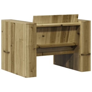 Gartensessel Kiefernholz Imprägniert 79x60x62 cm