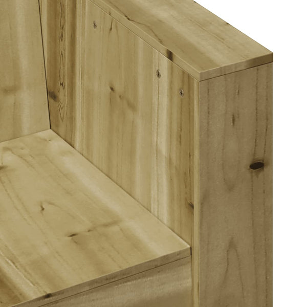 Gartensessel Kiefernholz Imprägniert 79x60x62 cm