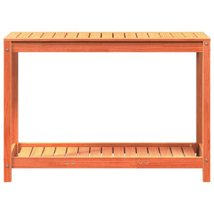 Pflanztisch Kiefer Massivholz Wachsbraun 108cm