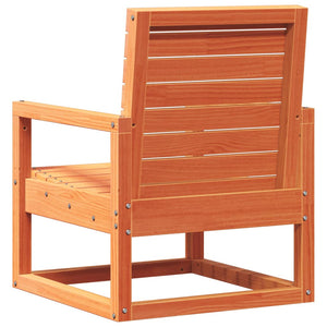 Gartenstuhl Kiefer Massivholz Wachsbraun