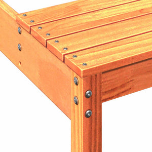 Picknicktisch Wachsbraun Kiefer Massivholz 160cm