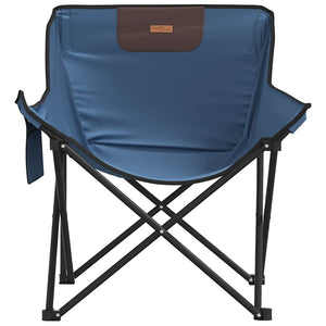 2er Set Campingstühle Klappbar mit Tasche Blau