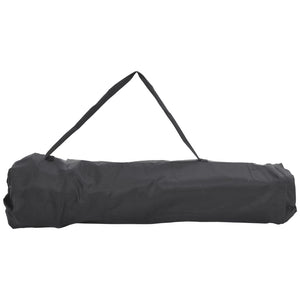 2er Set Klappbare Campingstühle mit Tasche Schwarz