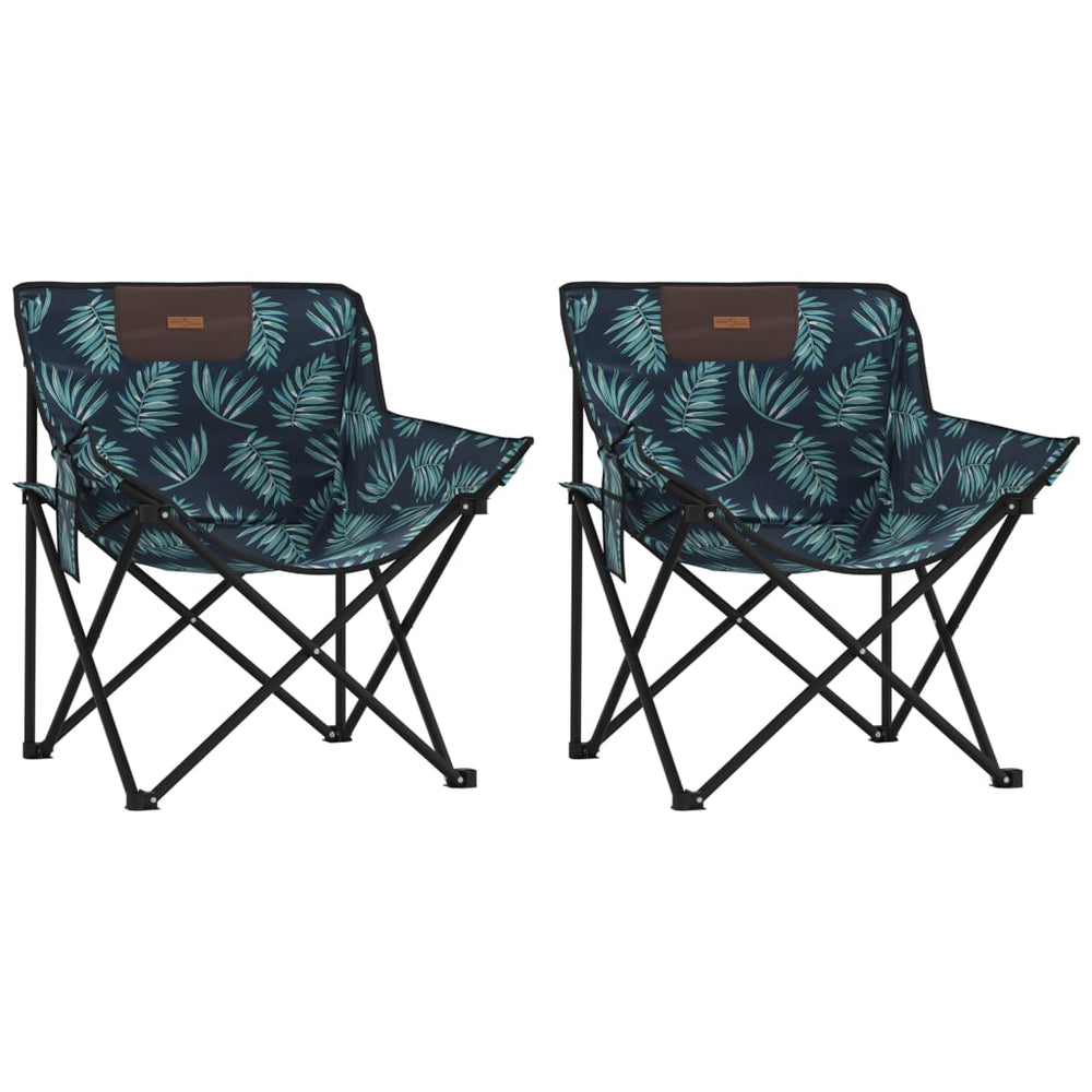 Klappbare Campingstühle 2er-Set mit Tragetasche