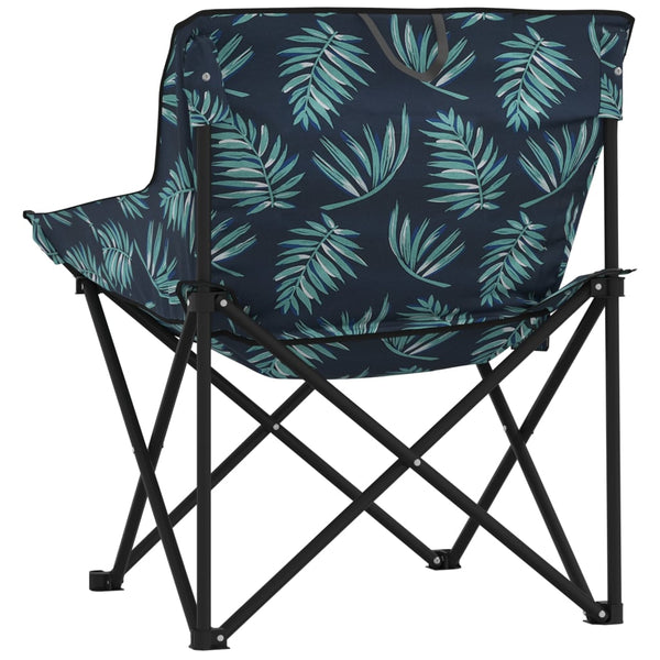 Klappbare Campingstühle 2er-Set mit Tragetasche
