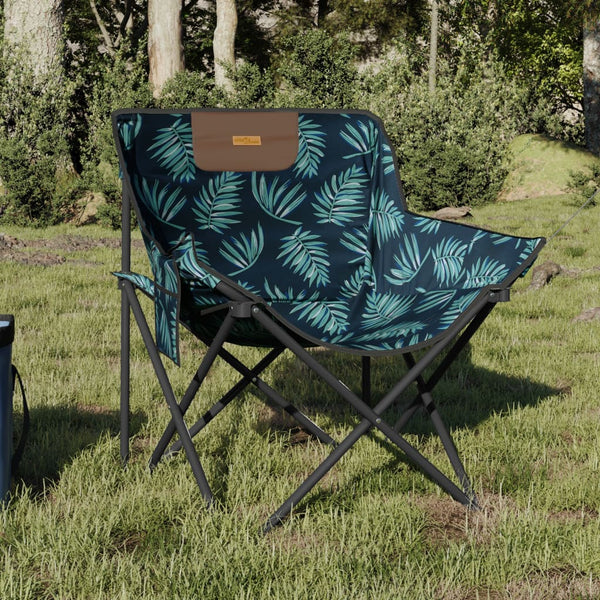 Klappbare Campingstühle 2er-Set mit Tragetasche