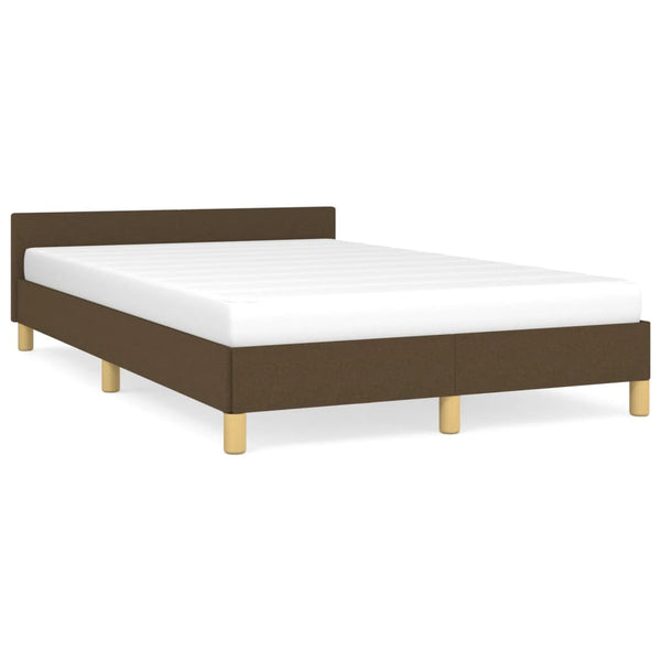 Bettgestell Dunkelbraun 120x190 cm