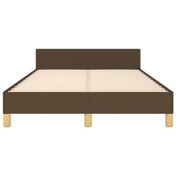 Bettgestell Dunkelbraun 120x190 cm