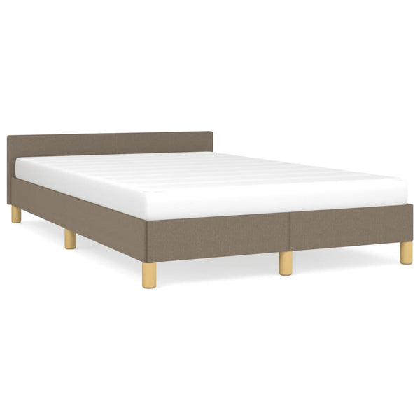 Bettgestell Taupe 120x190 cm