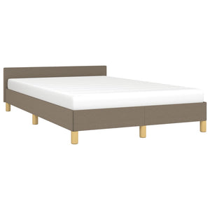 Bettgestell Taupe 120x190 cm