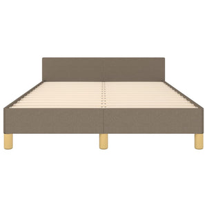 Bettgestell Taupe 120x190 cm