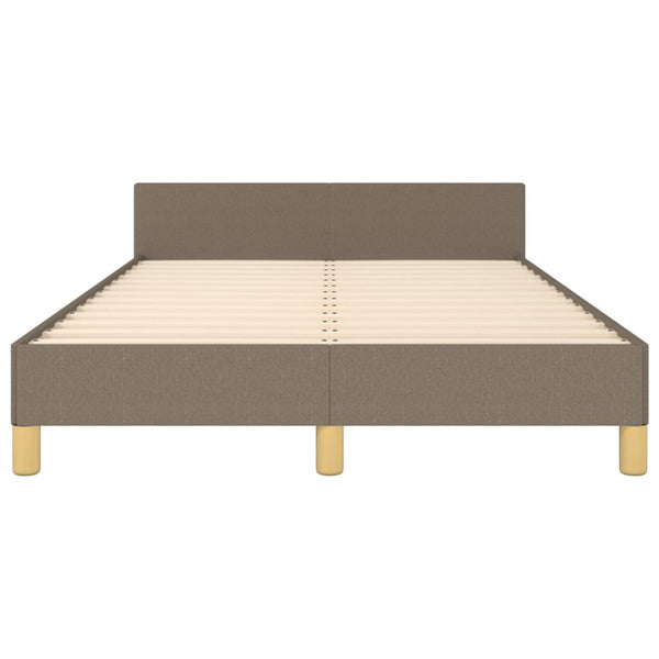 Bettgestell Taupe 120x190 cm