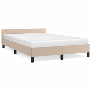 Bettgestell Cappuccino-Braun 120x190 cm
