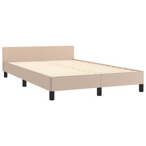 Bettgestell Cappuccino-Braun 120x190 cm
