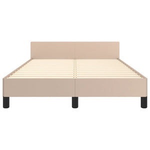 Bettgestell Cappuccino-Braun 120x190 cm