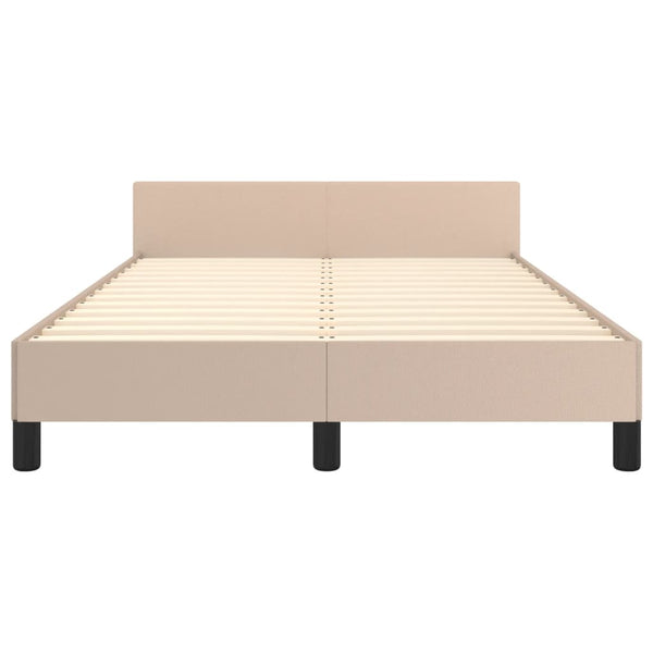 Bettgestell Cappuccino-Braun 120x190 cm