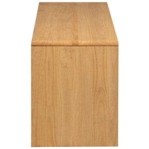TV-Schrank Eiche Optik 99 cm Kiefer Massivholz