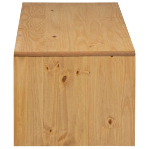 Couchtisch SAUDA Eiche Optik Kiefer Massivholz