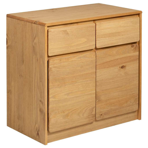 Sideboard Eiche Optik 80 cm Kiefernholz