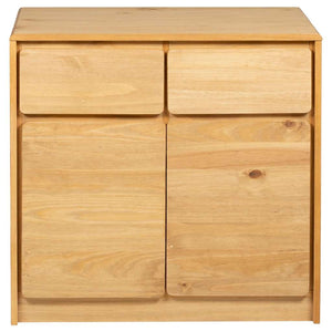 Sideboard Eiche Optik 80 cm Kiefernholz