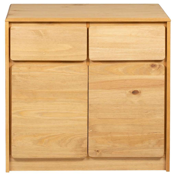 Sideboard Eiche Optik 80 cm Kiefernholz
