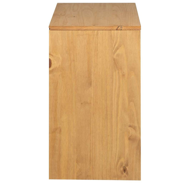Sideboard Eiche Optik 80 cm Kiefernholz
