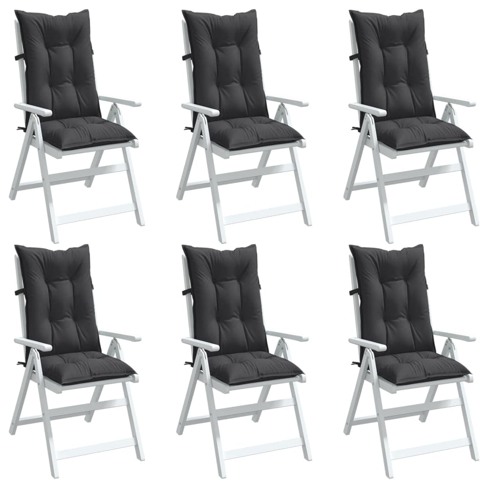 Hochlehner Auflagen 6er Set Anthrazit