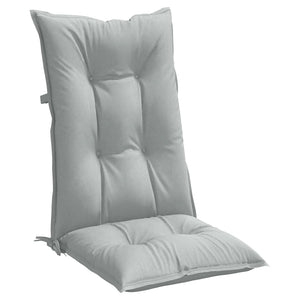 Hochlehner Auflagen 6er Set Hellgrau 120x50x7 cm