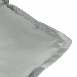 Hochlehner Auflagen 6er Set Hellgrau 120x50x7 cm
