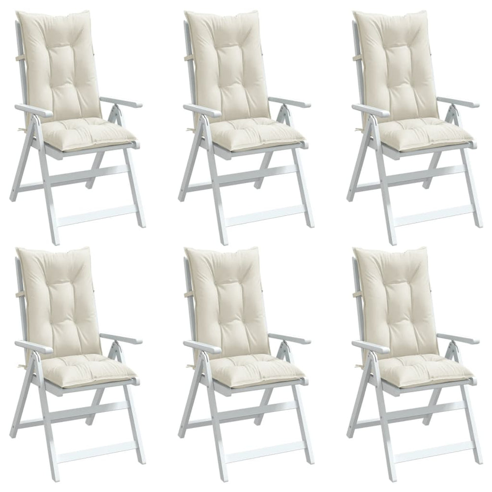 Hochlehner Auflagen 6er Set Creme