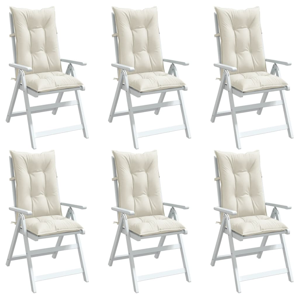 Hochlehner Auflagen 6er Set Creme