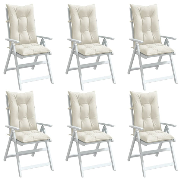 Hochlehner Auflagen 6er Set Creme