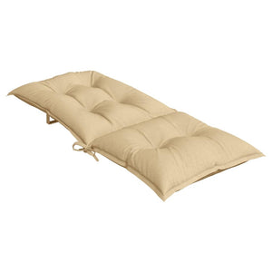 Hochlehner Auflagen 2er Set Beige 120x50 cm