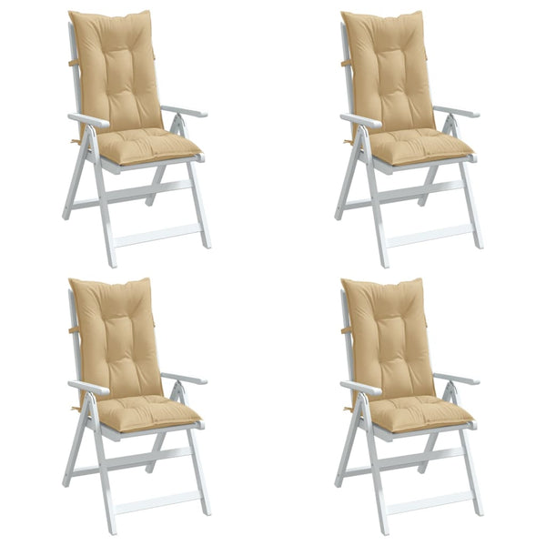 Hochlehner Auflagen 4er Set Beige Melange